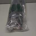 Breling Valentine's Day Natural Coir Doormat Double Heart Shaped Welcome Mat Pink Red Love Welcome Floor Mat 30 x 16.9 Inch Non-Slip Entrance Door Rugs for Outdoor Indoor Home Bathroom Decor