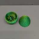 3D Printed Dragon with Surprise Egg,Surprise Dinosaur Eggs Fidget Toys for Kids, Birthdays, Halloween Christmas Decorations Gifts Indoor Outdoor for Girls Boys (Green)