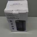 ROSEKM Humidifiers for Bedroom, 2.0L Cool Mist Humidifier for Home Plant and Baby Nursery, Quiet Ultrasonic Humidifier with 360 Nozzle, Auto Shut-Off, Filterless, Black