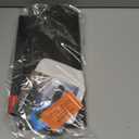 Veharvim Sun Visor Extender for Car (Polarized, UV400, PC Lens, 2 Side Sunshade), Car Visor Extender Sun Blocker, Visor Extender Attachment, Anti-Glare for Safe Driving (1 Pack, Black)