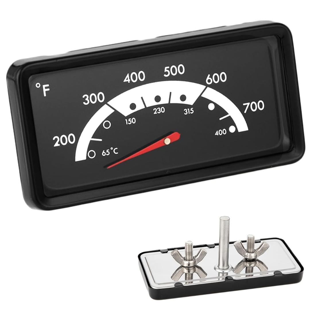 2 x 3.6" Grill Thermometer Gauge for Nexgrill 720-0898 720-0882A 720-0830A, Grill Replacement Parts for Kenmore 119.16144210 146.23673310 148.23683310 148.23683310, Grill Temperature Gauge