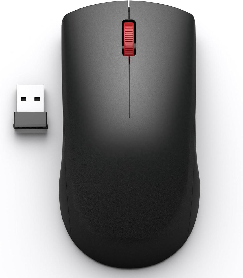 wegear USB Mouse WL150, Wireless Mouse for Laptop PC Mac, 2.4G Nano USB-A Ambidextrous Cordless Mouse, 1,000 DPI Ergonomic Portable Optical Computer Mice for Business Travel, Home Office