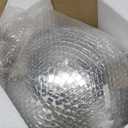 16 Inch Disco Ball Mirror Ball Hanging Ornament for Party Decoration DJ Club Stage Bar Wedding, Silver