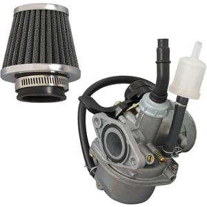 PZ19 Carburetor with 35mm Air Filter Replacemenet for 50cc 70cc 90cc 110cc 125cc ATV Dirt Bike and Go Kart Horizontal Engine