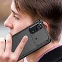 Case for Xiaomi Poco M4 Pro 4G Case, MZB0B5VIN Case, Ultra Slim Phone Cover with Shock-Absorption Carbon Fiber TPU Rubber Protective Cases for Xiaomi Poco M4 Pro 4G Black