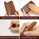 Renawe Cool Wooden Pens with Pen Box Gift for Mom, Mother In Law, Christmas, Mother's Day, Birthday Ideas, Cute Engraved Pens, Unique Presents for New Mom from Daughter Son