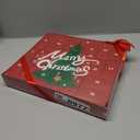 Advent Beauty Calendar for Adults 2025 Rinse & Robust Beard Care Kit Christmas Gifts for Men Skincare Beauty Advent Calendar for Men Christmas 24 Days Countdown Calendar Beard Care Grooming (Red)