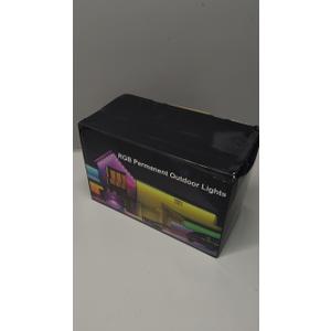 200Ft Permanent Outdoor Lights for House, RGB Halloween House Light Outdoor with Remote APP Control,IP67 Waterproof for Outside Decorations Eaves Lights for Christmas, Holiday, Party, Daily