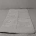 Floor Carpet White 23x44 In