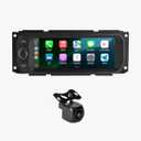 Car Radio Upgrade for 2002-2006 Dodge Ram/1999-2004 Jeep Grand Cherokee/2003-2006 Jeep Wrangler Stereo with Carplay & Android Auto 2G RAM + 32G ROM 6.86-Inches Touch Screen Head Unit
