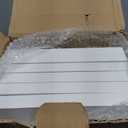 WOPITUES White Floating Shelves Set of 6,Wood for Bedroom,Modern Wall Decor,Bathroom Storage,Book Living Room[Upgraded]-White (HM011A) (16.5 Inch)