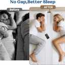 FeelAtHome Bed Bridge Twin to King Converter Kit - Twin XL to King Connector - Mattress Conversion Bridge with Adjustable Strap for Guest Room, Kids Room, Hotel(10" Class)