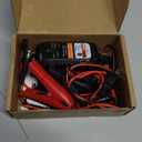 MOTOPOWER MP00205A 12V 800mA Automatic Battery Charger, Maintainer, Trickle and Desulfator (Black)