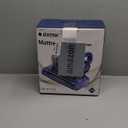 Mattress Vacuum Cleaner, 16kPa Bed Vacuum Cleaner with 253.7nm UV-C Light, Ultrasonic & 140 Heating, Dual Cup & Widen Suction Port Handheld Vacuums for Bed, Sofa, Couch, Crib (500W, Corded) (Bluish Purple)