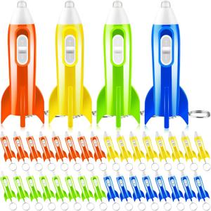 Mini Flashlight Keychain, 4 Colors Kids Flashlights (Small)