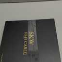 SKW Audiophile IEC C19 20 AMP Ultra-high Purity Copper Power Cord, Male to Female Shield AC Power Cable, US Plug 3.2ft/1M