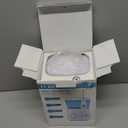 TUREWELL Water Flossing Oral Irrigator, 600ML Dental Cleaner 10 Adjustable Pressure, Electric Oral Flosser for Teeth/Braces, 8 Replacement Jet Tips for Family (White)