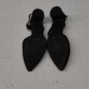 mysoft Women's Pumps 2 Inch Chunky Block Heel Pointed Toe Ankle Strap Slingback Wedding Party Dress Shoes 9