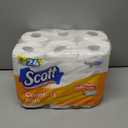 Scott ComfortPlus Toilet Paper, 12 Double Rolls, 231 Sheets per Roll, Septic-Safe, 1-Ply Toilet Tissue