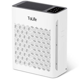 Tolife Powerful Air Purifiers for Home Large Room Up to 2000 Ft²Pets with Washable Filter, Sleep Mode, Timer, HEPA Filter Pet Air Purifier for Bedroom,Filters Smoke, Pollen, Pet Dander,Hair Odor,White