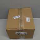 Silver Vase, Paper Bag Modern Minimalist Metallic Luster Ceramic Flower Vase for Home Decor, Table, Living Room Decoration, Shelf Decor, Mantel (Silver-Large)