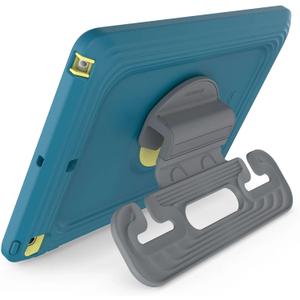 OtterBox Made for Kids Case for iPad 7th, 8th & 9th Gen (10.2" Display - 2019, 2020 & 2021 Version) with Kickstand & Car Headrest Mount Holder - Galaxy Runner