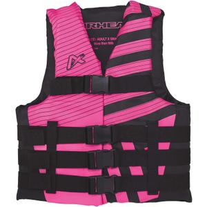 Airhead Trend Life Jacket, Coast Guard Approved, Men's, Women's and Youth Sizes, Pink - S/M