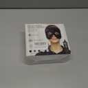 Moist Heat Sinus Pressure Relief Mask with 3 Heat Settings, Extra Large Face Heating Pad for Eyes, Sinusitis, Hormone Migraine, Tension Headache Relief Black