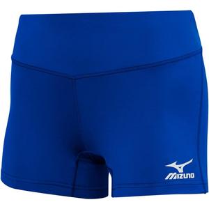 Mizuno Girls' Youth Victory 3.5" Inseam Volleyball Shorts (Medium, Royal)