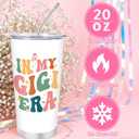 Gigi Gifts for Grandma Nana - Gigi Gifts for Women, 20 oz Tumbler Makeup Bag Bracelet Card Gift Set, Unique Best Mother's Day Christmas Birthday Gift Ideas for Grandma