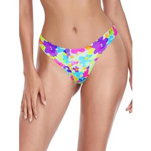 RELLECIGA Women's Cheeky Bikini Bottom (Medium)