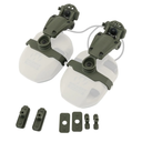 HEARFALCOM Tactical Helmet ARC Rail Adapter Accessories - Compatible with Walker's Razor Earmuffs