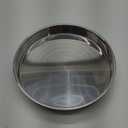 VAEHOLD Pantry Cabinet Lazy Susan Stainless Steel Black Spice Rack Turntable - Decorative Trays Storage Containers Organizer for Kitchen Cabinet, Snacks, Bathroom (12 inches) (Silver)