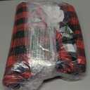 Ceenna 12 Pcs Giant Christmas Stocking Jumbo Christmas Stockings Bulk 34" Inch Tall Oversized Large Xmas Fillable Christmas Stocking Christmas Tree Hanging Ornaments for Decoration (Red, Black, White)