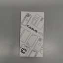 Casus Designed for iPhone 17 Pro Case Compatible with MagSafe Kickstand Vegan Leather Slim Classic Luxury Elegant Protective Cover with Tempered Glass Screen (2025) 6.3" - Brown