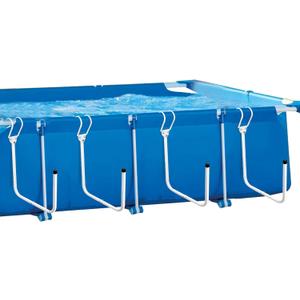 4PCS Solar Pool Cover Holder, Adjustable U-Type Strong Solar Saddle Pool Cover Hooks Keeps Solar Blankets Off The Ground(White)