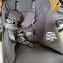 UPPAbaby RumbleSeat V3 Second Lower Seat - Compatible with Vista V2 and Vista V3 - All-Weather Seat + Magnetic Buckle Adapters Included - Jake (Charcoal/Carbon Frame/Black Leather)