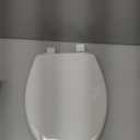 Little2Big Toilet Seat with Built-In Toddler Potty Training Seat, Slow Close, Easy to Install, Made in USA, ELONGATED, White