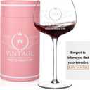 30TH Birthday Gifts for Women, Vintage 1996 Engraved 30th Wine Glass for Her, 30 Year Old Birthday Decorations Gifts for Women, Bday Gift Idea for Woman Friends Mom Daughter Sister - Turning 30