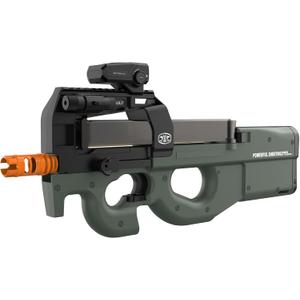 Gel Ball Blaster Toy Gun, Full/Semi-Automatic, 170FPS, 12RPS, 100FT, Realistic Splat Gel Gun, Orby Gun for Backyard Games