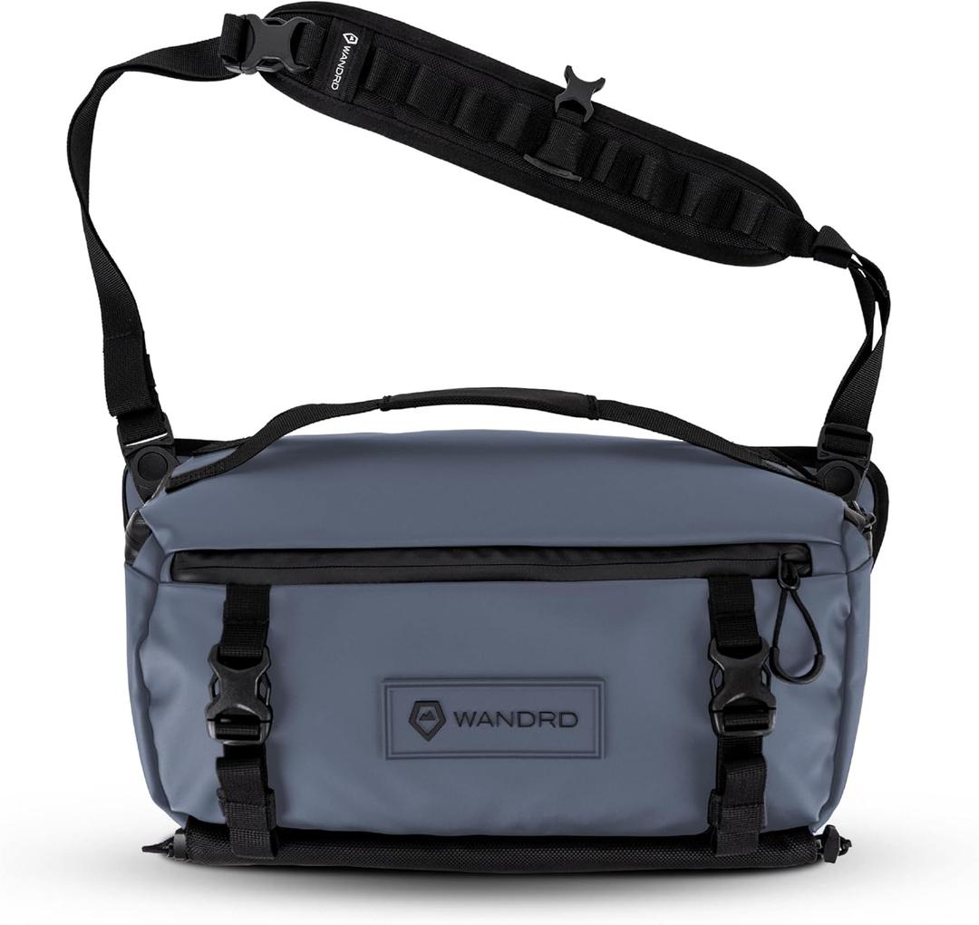 WANDRD ROGUE V1 9L Sling: Compact Camera Sling and Crossbody Bag with Fast Access, 3-Way Carry Lightweight Everyday Bag Great for Travel, Photography, and Daily Use (Aegean Blue)