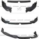 Front Lip Splitter Compatible with BMW 330i 330e M340i G20 LCI M Sport 20232026, Carbon Fiber Pattern, Bumper Chin Spoiler Fits for 3 Series & xDrive Models WheelX