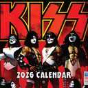 KISS Calendar 2026 Music Band Merchandise Monthly Wall Calender 12 Month | American Made In The USA