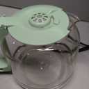 MUELLER HOME 12-Cup Drip Green Coffee Maker, Borosilicate Carafe, Auto-Off, Reusable Filter, Anti-Drip, Keep-Warm Function, Clear Water Level Window, Green Kitchen Accessories & Dcor