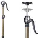 MANQO Cabinet Jack for Installing CabinetAdjustable Support Pole3rd Hand Support SystemExtend from 19.29 inch to 43.30 inch,Supports up to 78 lbs for Drywall 1Pc Set (Patent Design)