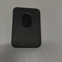 Magnetic Wallet Cell Phone Card Holder for Phone Case with Mag-Safe, Stronger Magnetic RFID Leather Phone Wallet Stick on Series of iPhone 17/16/15/14/13/12 and Pro/Promax,Black