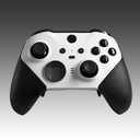 Unofficial Customized Elite Series 2 Controller-Panda Black,Gamepad Compatible with Xbox Elite Series 2 Controller,Custom Soft Touch Feel,Gaming Controller Compatible for Xbox Series S/X,Xbox One,With Accessory Bag