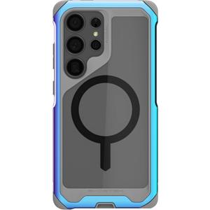 Ghostek Atomic Slim S25 Ultra MagSafe Case, Magnetic Clear Iridescent Metal Phone Cover Compatible with 2025 Samsung Galaxy S25Ultra (6.9") (Prismatic)