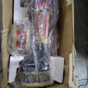 National Tree Company Pre-Lit Animated Nutcracker Christmas Decoration with Multicolor LED Lights and Music, Plays 8 Holiday Songs, Plug in, Red, 58 in