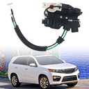 Door Lock Latch Actuator Compatible with Kia Sorento 2011-2015,Front Driver Side,Replace # 813102P000